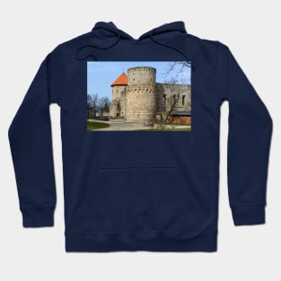 Ruins of medieval castle in Cesis, Latvia Hoodie